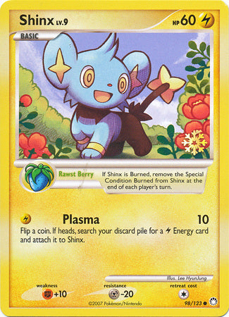 Shinx (98/123) [Countdown Calendar Promos] | Jomio and Rueliete's Cards and Comics
