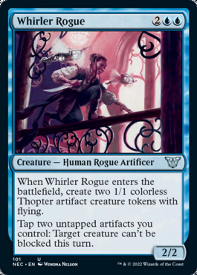 Whirler Rogue [Kamigawa: Neon Dynasty Commander] | Jomio and Rueliete's Cards and Comics