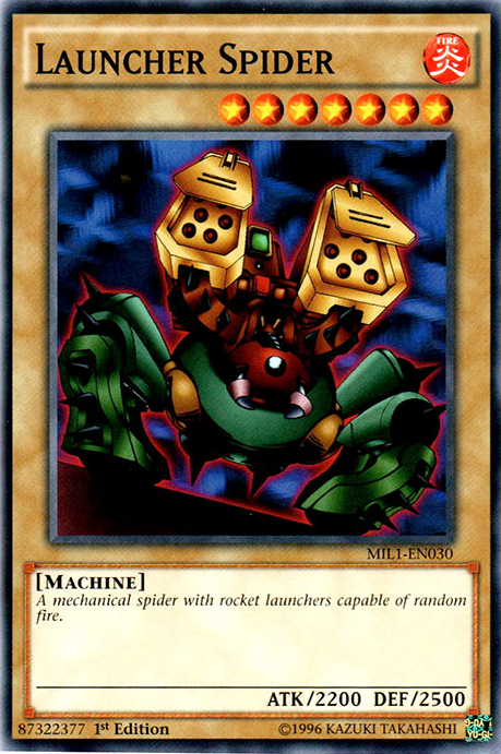 Launcher Spider [MIL1-EN030] Common | Jomio and Rueliete's Cards and Comics