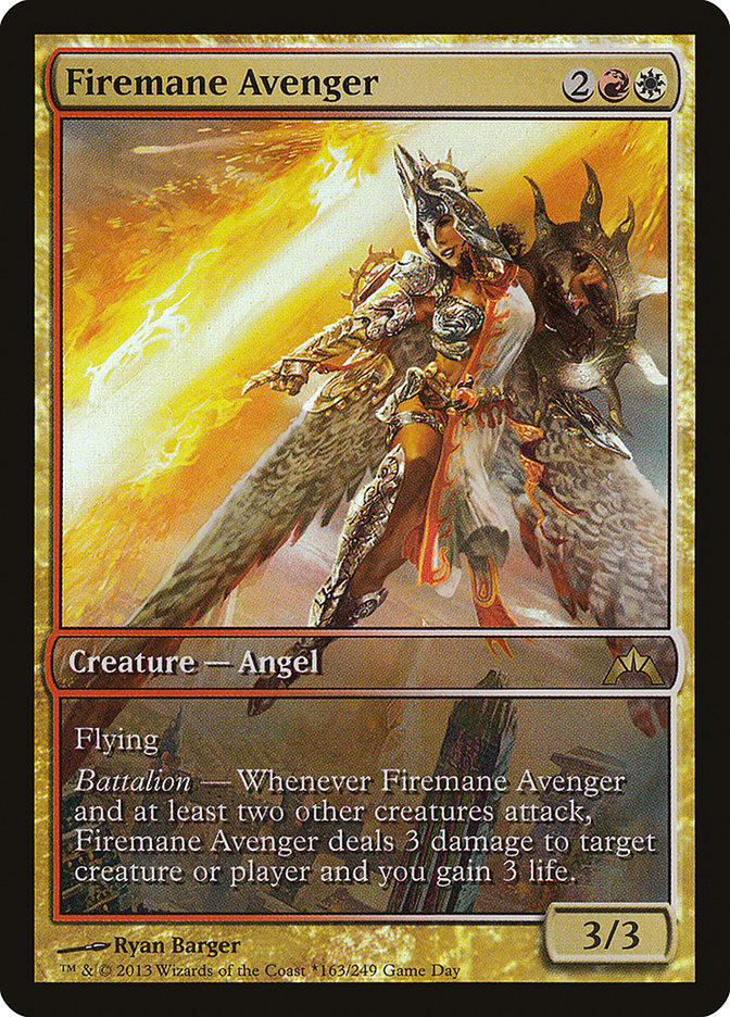 Firemane Avenger (Game Day) [Gatecrash Promos] | Jomio and Rueliete's Cards and Comics