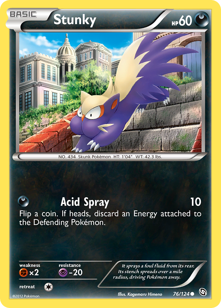 Stunky (76/124) [Black & White: Dragons Exalted] | Jomio and Rueliete's Cards and Comics