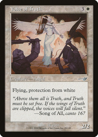 Voice of Truth [Nemesis] | Jomio and Rueliete's Cards and Comics