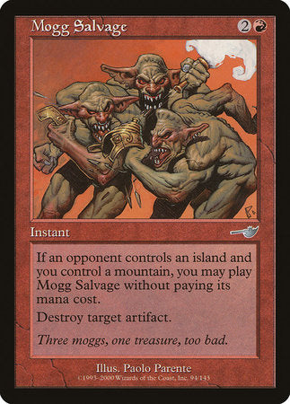 Mogg Salvage [Nemesis] | Jomio and Rueliete's Cards and Comics