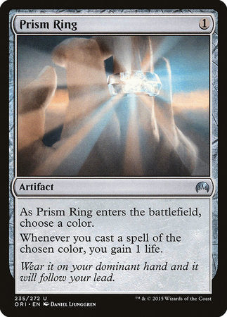 Prism Ring [Magic Origins] | Jomio and Rueliete's Cards and Comics