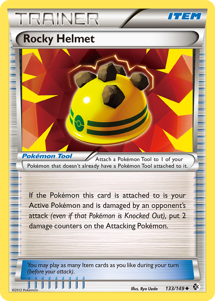 Rocky Helmet (133/149) [Black & White: Boundaries Crossed] | Jomio and Rueliete's Cards and Comics
