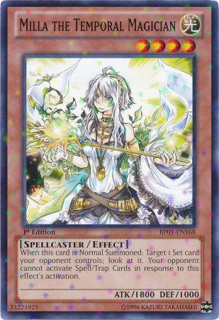 Milla the Temporal Magician [BP01-EN168] Starfoil Rare | Jomio and Rueliete's Cards and Comics