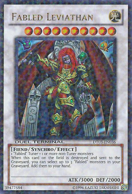 Fabled Leviathan [DT03-EN036] Ultra Rare | Jomio and Rueliete's Cards and Comics
