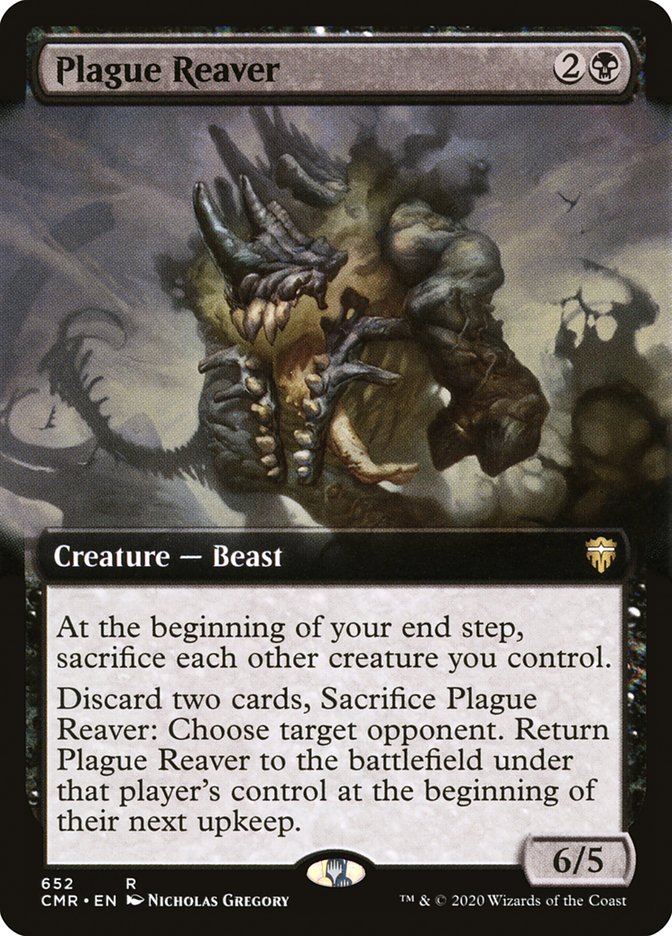 Plague Reaver (Extended Art) [Commander Legends] | Jomio and Rueliete's Cards and Comics