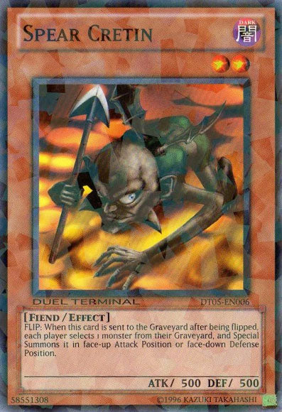 Spear Cretin [DT05-EN006] Common | Jomio and Rueliete's Cards and Comics