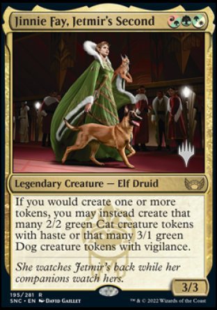 Jinnie Fay, Jetmir's Second (Promo Pack) [Streets of New Capenna Promos] | Jomio and Rueliete's Cards and Comics