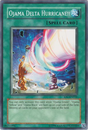 Ojama Delta Hurricane!! [IOC-EN034] Common | Jomio and Rueliete's Cards and Comics