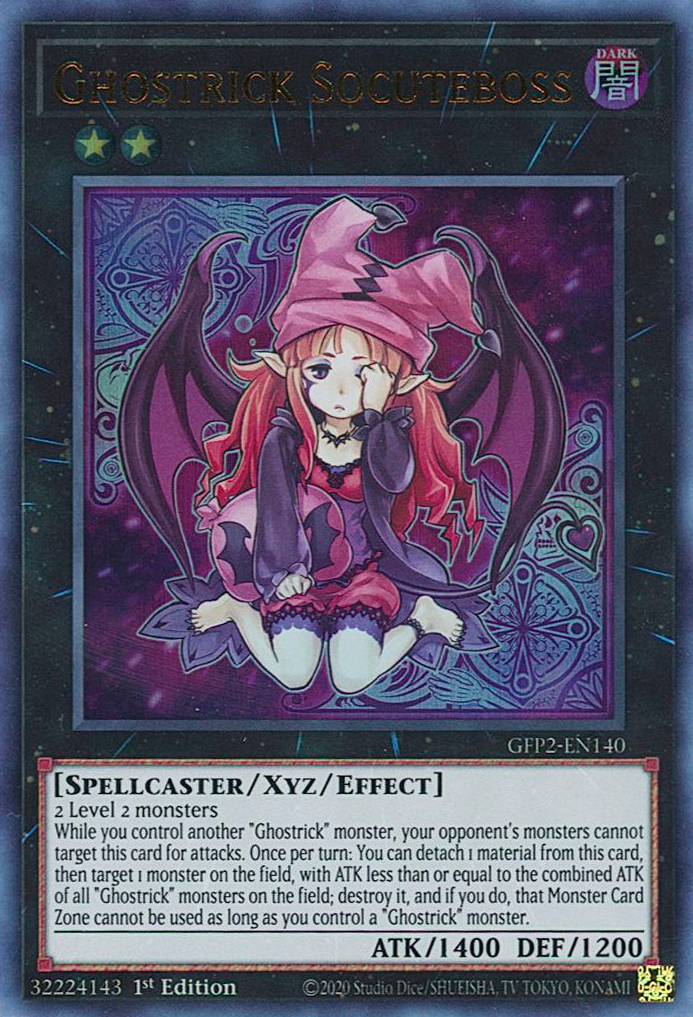 Ghostrick Socuteboss [GFP2-EN140] Ultra Rare | Jomio and Rueliete's Cards and Comics