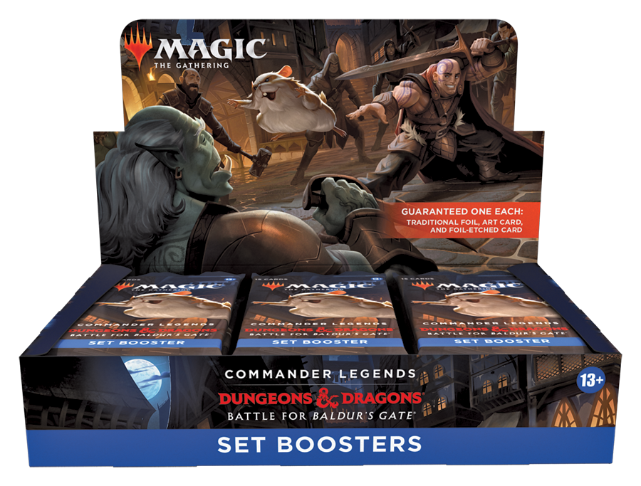 Commander Legends: Battle for Baldur's Gate - Set Booster Display | Jomio and Rueliete's Cards and Comics