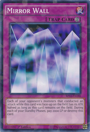 Mirror Wall (Shatterfoil) [BP03-EN188] Common | Jomio and Rueliete's Cards and Comics