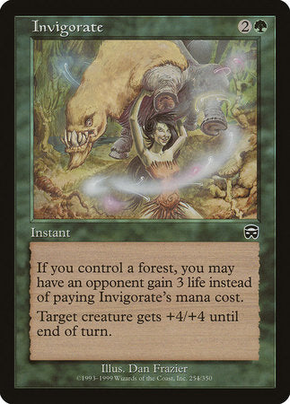 Invigorate [Mercadian Masques] | Jomio and Rueliete's Cards and Comics