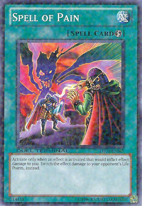Spell of Pain [DT03-EN045] Common | Jomio and Rueliete's Cards and Comics