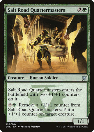 Salt Road Quartermasters [Dragons of Tarkir] | Jomio and Rueliete's Cards and Comics
