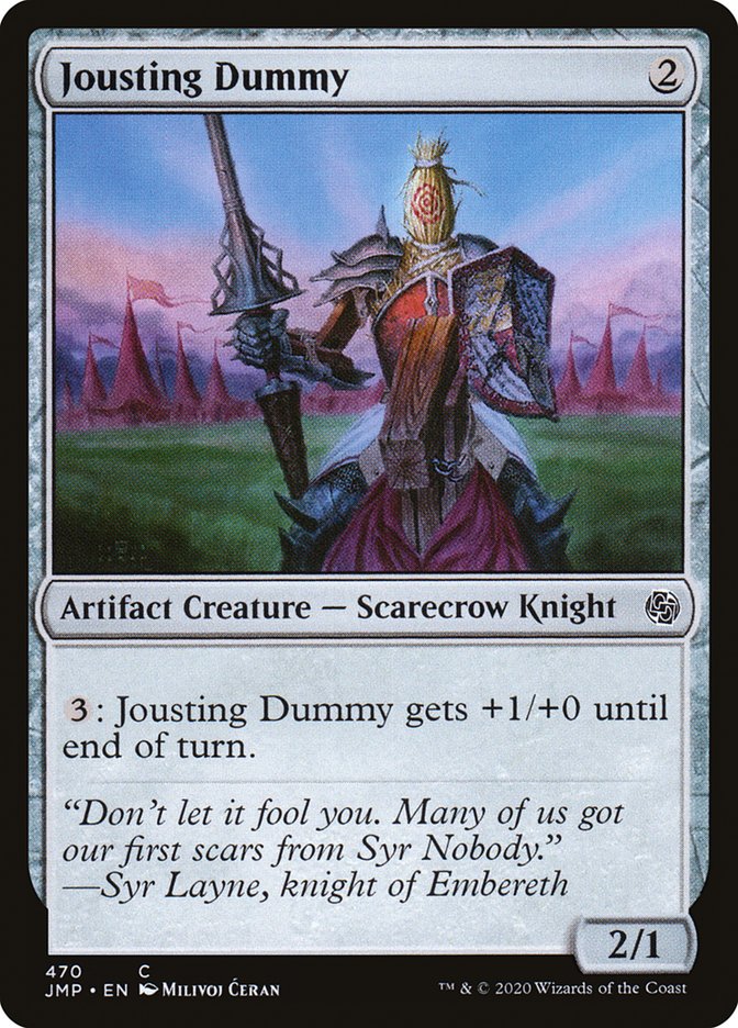 Jousting Dummy [Jumpstart] | Jomio and Rueliete's Cards and Comics