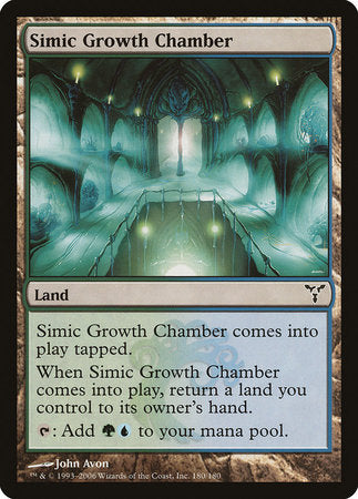 Simic Growth Chamber [Dissension] | Jomio and Rueliete's Cards and Comics
