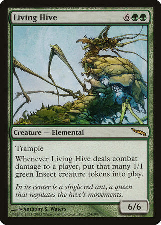 Living Hive [Mirrodin] | Jomio and Rueliete's Cards and Comics