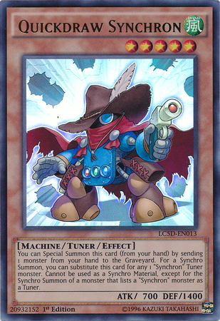 Quickdraw Synchron [LC5D-EN013] Ultra Rare | Jomio and Rueliete's Cards and Comics