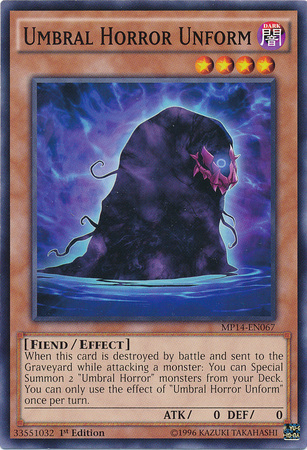 Umbral Horror Unform [MP14-EN067] Common | Jomio and Rueliete's Cards and Comics