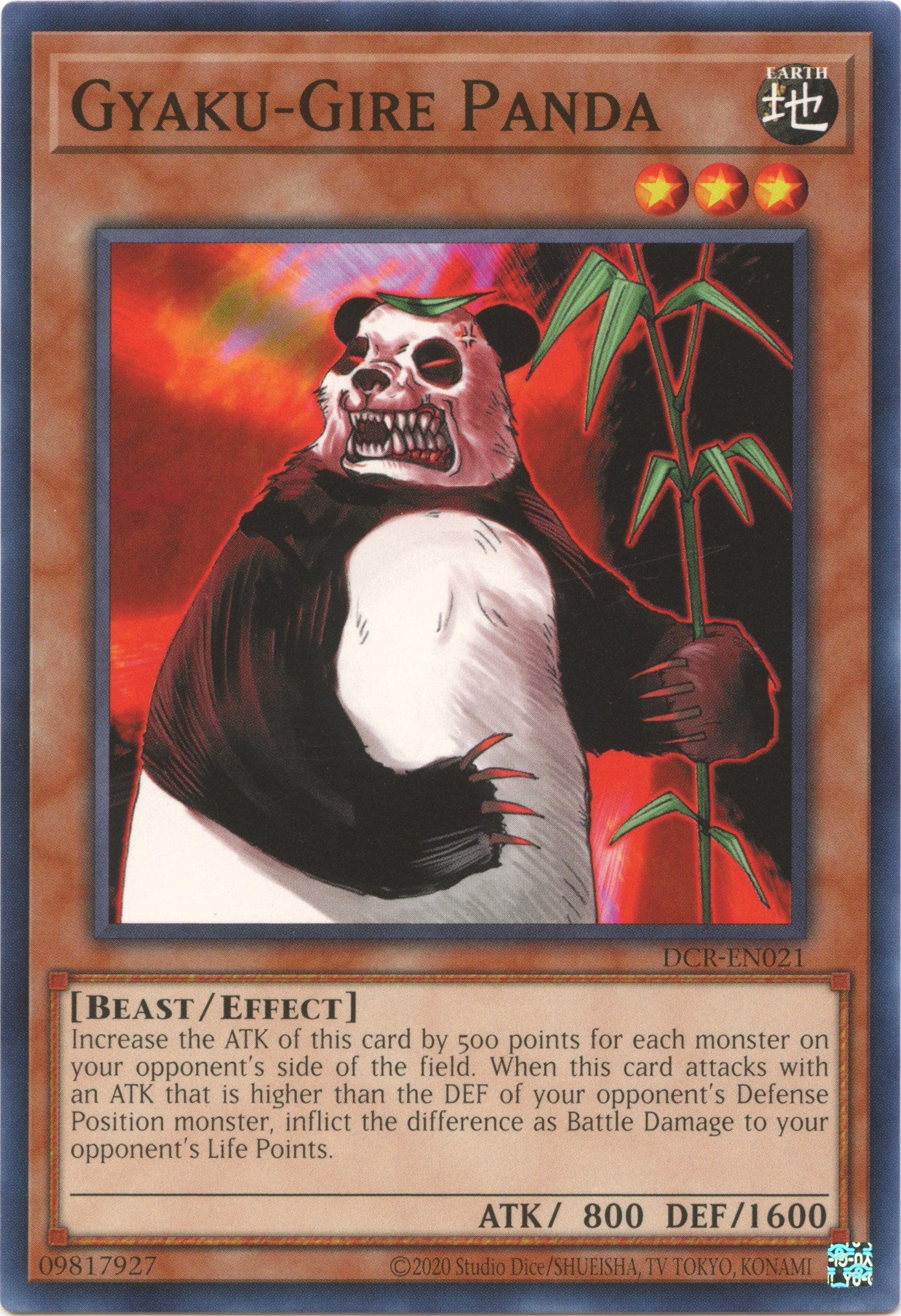 Gyaku-Gire Panda (25th Anniversary) [DCR-EN021] Common | Jomio and Rueliete's Cards and Comics