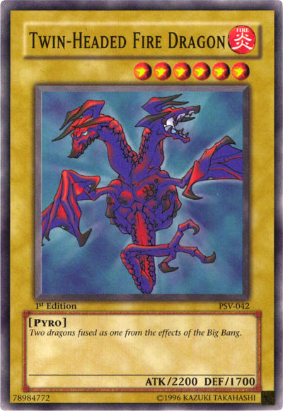 Twin-Headed Fire Dragon [PSV-042] Common | Jomio and Rueliete's Cards and Comics