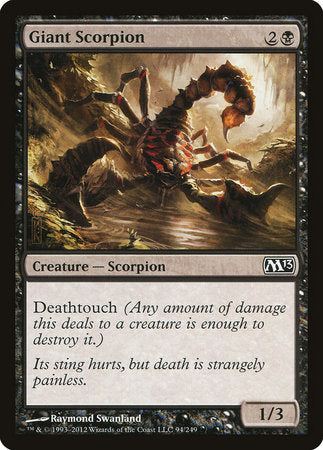 Giant Scorpion [Magic 2013] | Jomio and Rueliete's Cards and Comics
