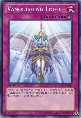 Vanquishing Light [SDLI-EN032] Common | Jomio and Rueliete's Cards and Comics