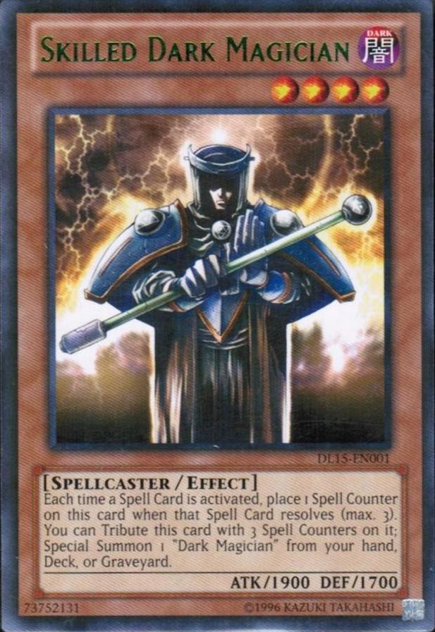Skilled Dark Magician (Green) [DL15-EN001] Rare | Jomio and Rueliete's Cards and Comics