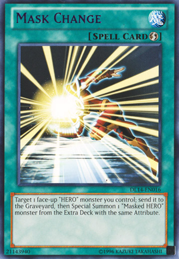 Mask Change (Purple) [DL14-EN016] Rare | Jomio and Rueliete's Cards and Comics