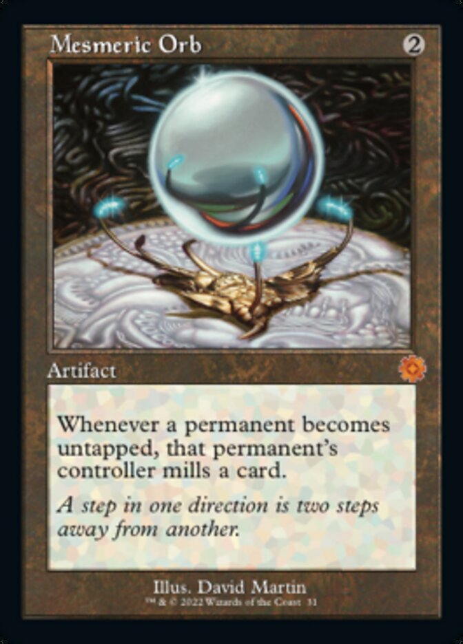 Mesmeric Orb (Retro) [The Brothers' War Retro Artifacts] | Jomio and Rueliete's Cards and Comics