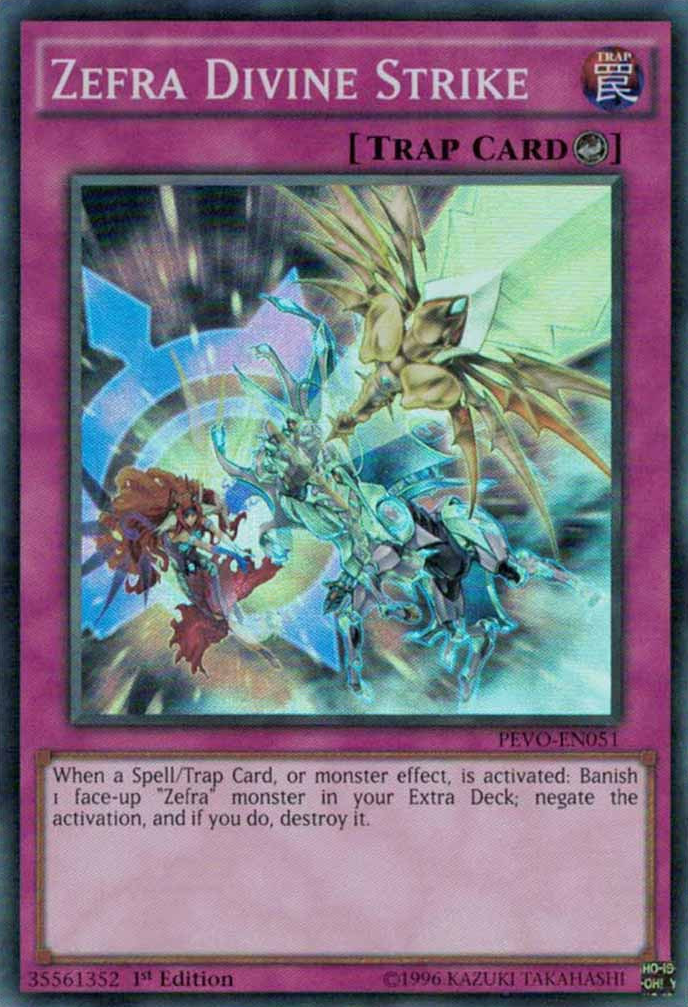 Zefra Divine Strike [PEVO-EN051] Super Rare | Jomio and Rueliete's Cards and Comics