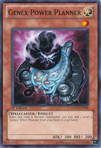 Genex Power Planner [DREV-EN098] Common | Jomio and Rueliete's Cards and Comics