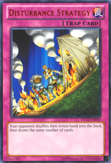 Disturbance Strategy (Red) [DL15-EN019] Rare | Jomio and Rueliete's Cards and Comics