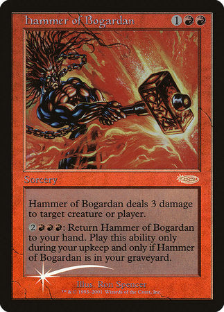 Hammer of Bogardan [Judge Gift Cards 2002] | Jomio and Rueliete's Cards and Comics