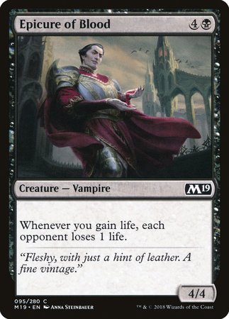 Epicure of Blood [Core Set 2019] | Jomio and Rueliete's Cards and Comics