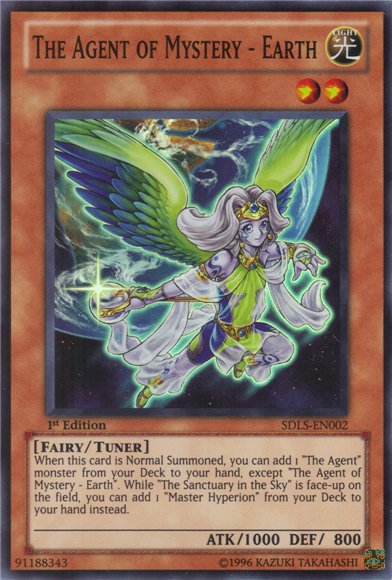 The Agent of Mystery - Earth [SDLS-EN002] Super Rare | Jomio and Rueliete's Cards and Comics