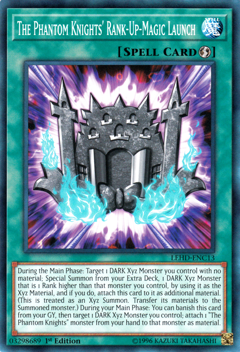 The Phantom Knights' Rank-Up-Magic Launch [LEHD-ENC13] Common | Jomio and Rueliete's Cards and Comics