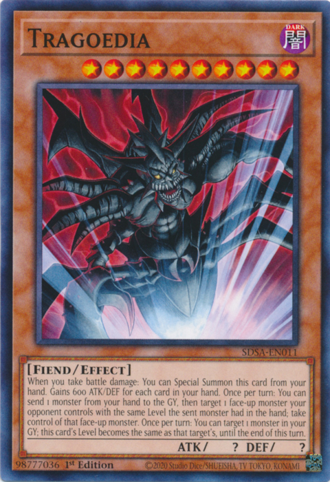 Tragoedia [SDSA-EN011] Common | Jomio and Rueliete's Cards and Comics