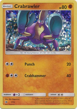Crabrawler (7/12) [McDonald's Promos: 2017 Collection] | Jomio and Rueliete's Cards and Comics