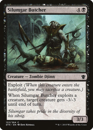 Silumgar Butcher [Dragons of Tarkir] | Jomio and Rueliete's Cards and Comics