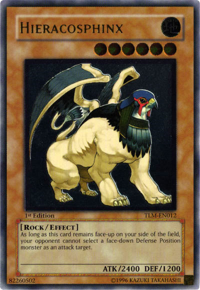 Hieracosphinx [TLM-EN012] Ultimate Rare | Jomio and Rueliete's Cards and Comics