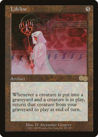 Lifeline [Urza's Saga] | Jomio and Rueliete's Cards and Comics