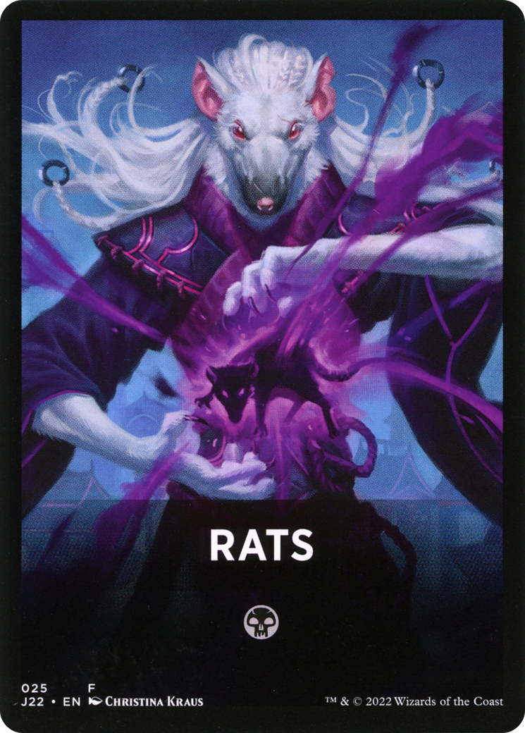 Rats Theme Card [Jumpstart 2022 Front Cards] | Jomio and Rueliete's Cards and Comics