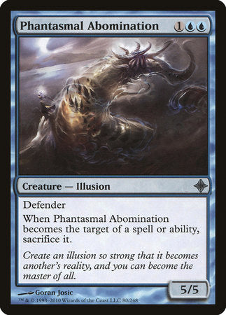 Phantasmal Abomination [Rise of the Eldrazi] | Jomio and Rueliete's Cards and Comics