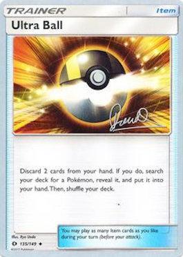Ultra Ball (135/149) (Infinite Force - Diego Cassiraga) [World Championships 2017] | Jomio and Rueliete's Cards and Comics