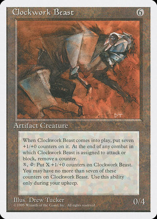 Clockwork Beast [Fourth Edition] | Jomio and Rueliete's Cards and Comics