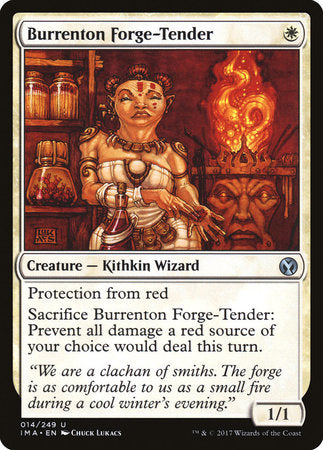 Burrenton Forge-Tender [Iconic Masters] | Jomio and Rueliete's Cards and Comics